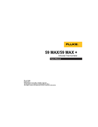 Thumbnail of document Manual - 59 MAX Infrared Thermometer
